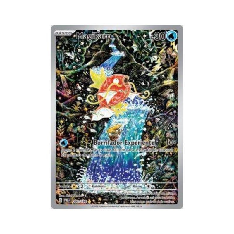 Carta Pokemon Magikarp (203/193) Evoluções em Paldea - COPAG